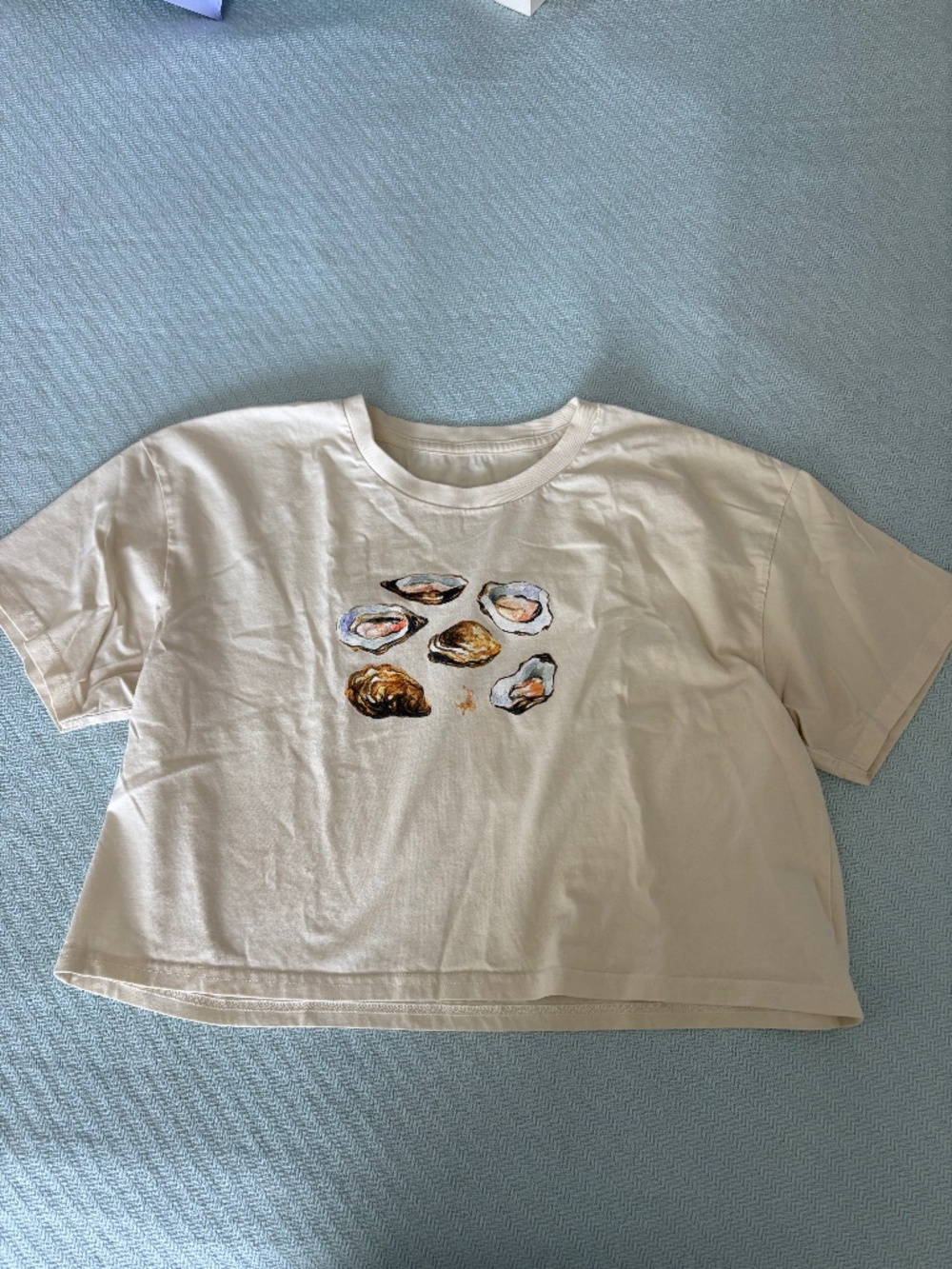 Oyster Crop Top
